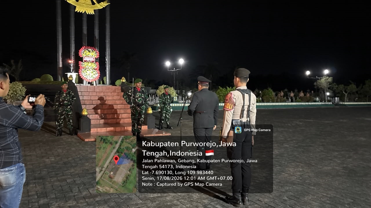 Satpol PP Damkar Melaksanakan Kegiatan Apel Kehormatan dan Renungan Suci ( AKRS) Dalam Rangka HUT RI ke-81 