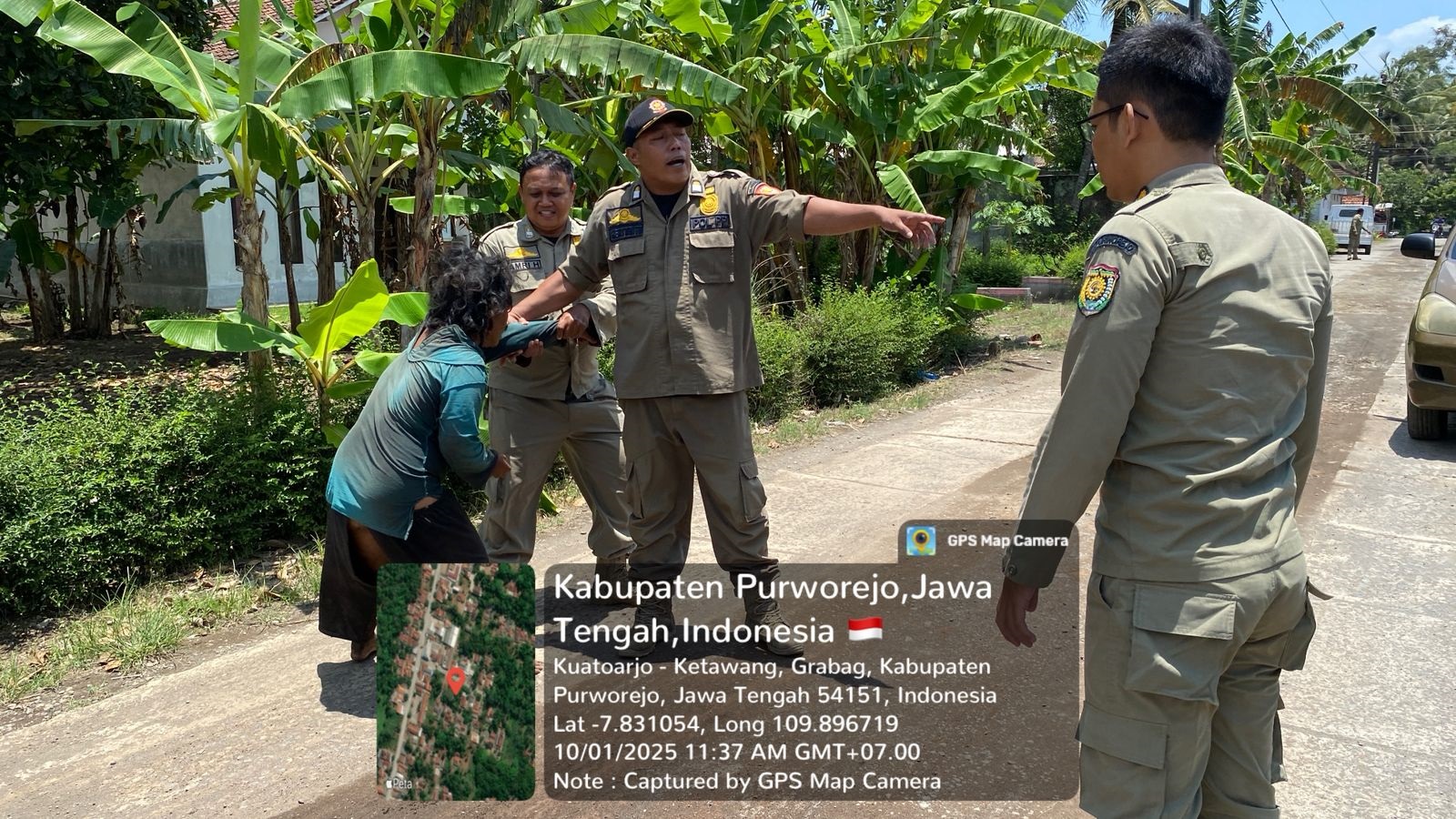 Satpol PP Melasanakan Kegiatan  Penertiban OGDJ Dalam Rangka Gangguan Ketentraman dan Ketertiban Umum