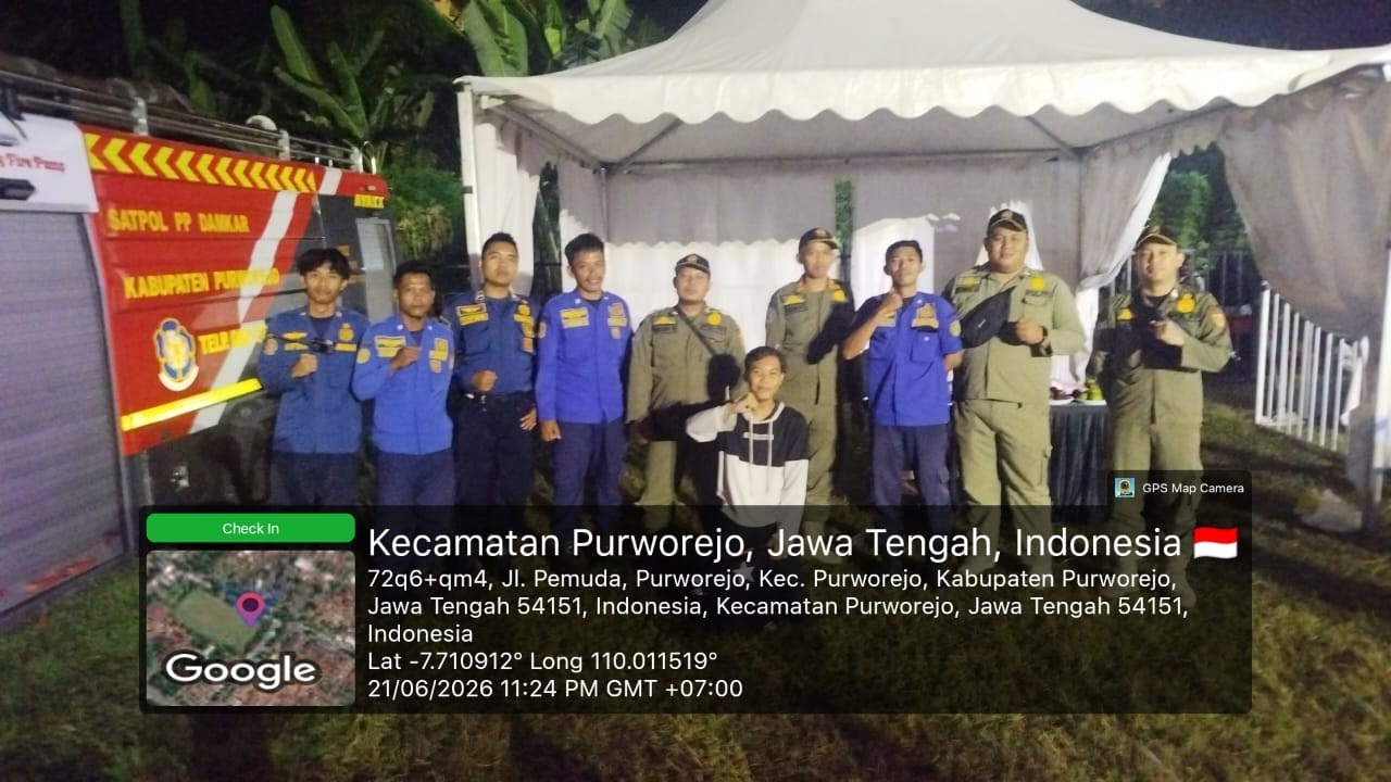 Satpol PP Damkar Melaksanakan kegiatan Pengamanan Konser Music \"Holistic Fear 2026\"