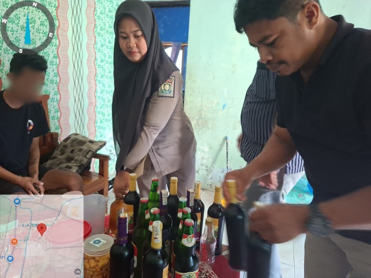 SATPOL PP DAN DAMKAR KABUPATEN PURWOREJO MELAKSANAKAN PENINDAKAN PERDA NO 6 TAHUN 2006 DI 3 TITIK LOKASI DI WILAYAH KABUPATEN PURWOREJO
