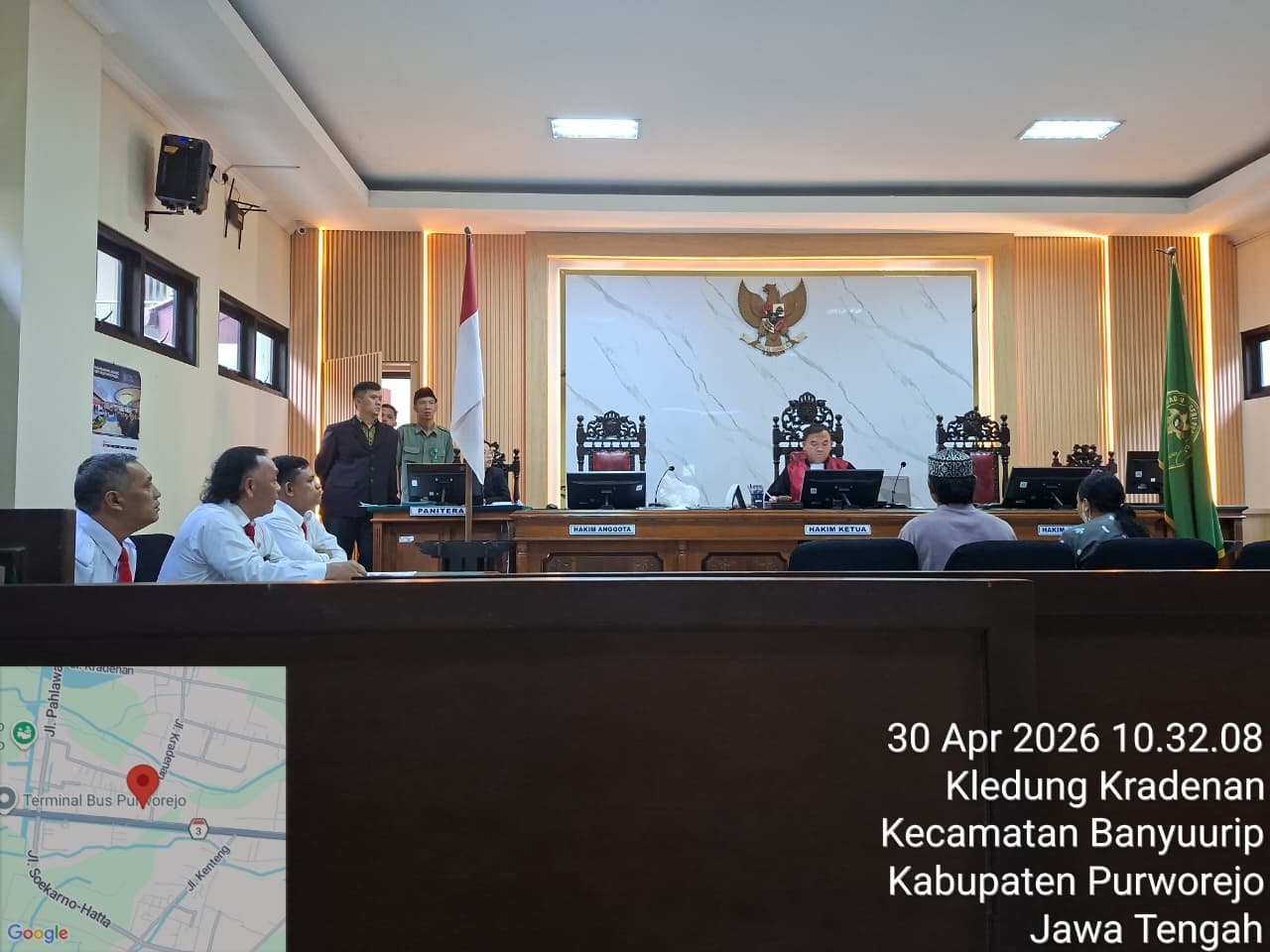 Satuan Polisi Pamong Praja dan Pemadam Kebakaran Kabupaten Purworejo Melaksanakan Sidang Tipiring di Pengadilan Negeri Purworejo