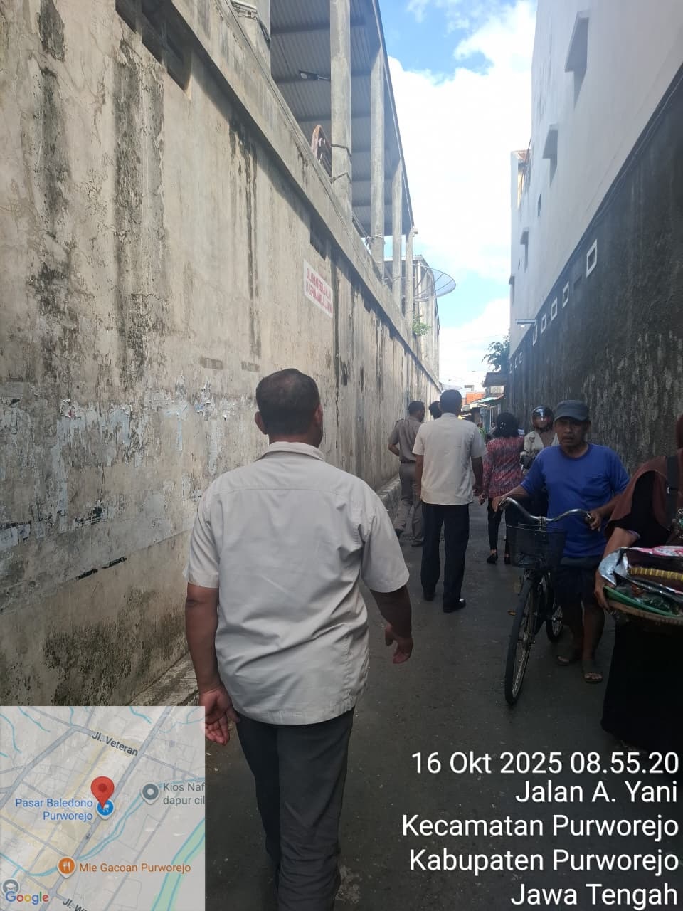 Kegiatan Pengawasan dan Pembinaan Pedagang Kaki Lima (PKL)